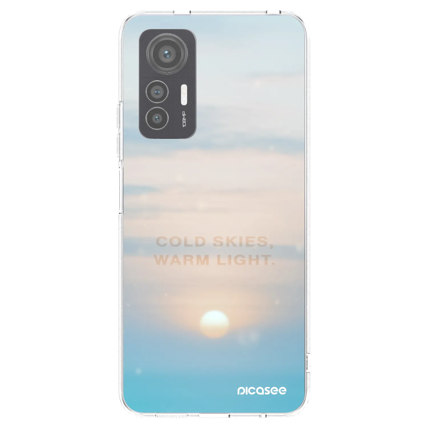 Picasee silikonski prozorni ovitek za Xiaomi 12 Lite - COLD SKIES