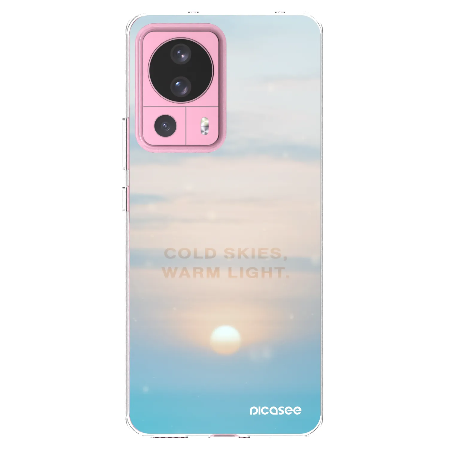 Picasee silikonski prozorni ovitek za Xiaomi 13 Lite - COLD SKIES