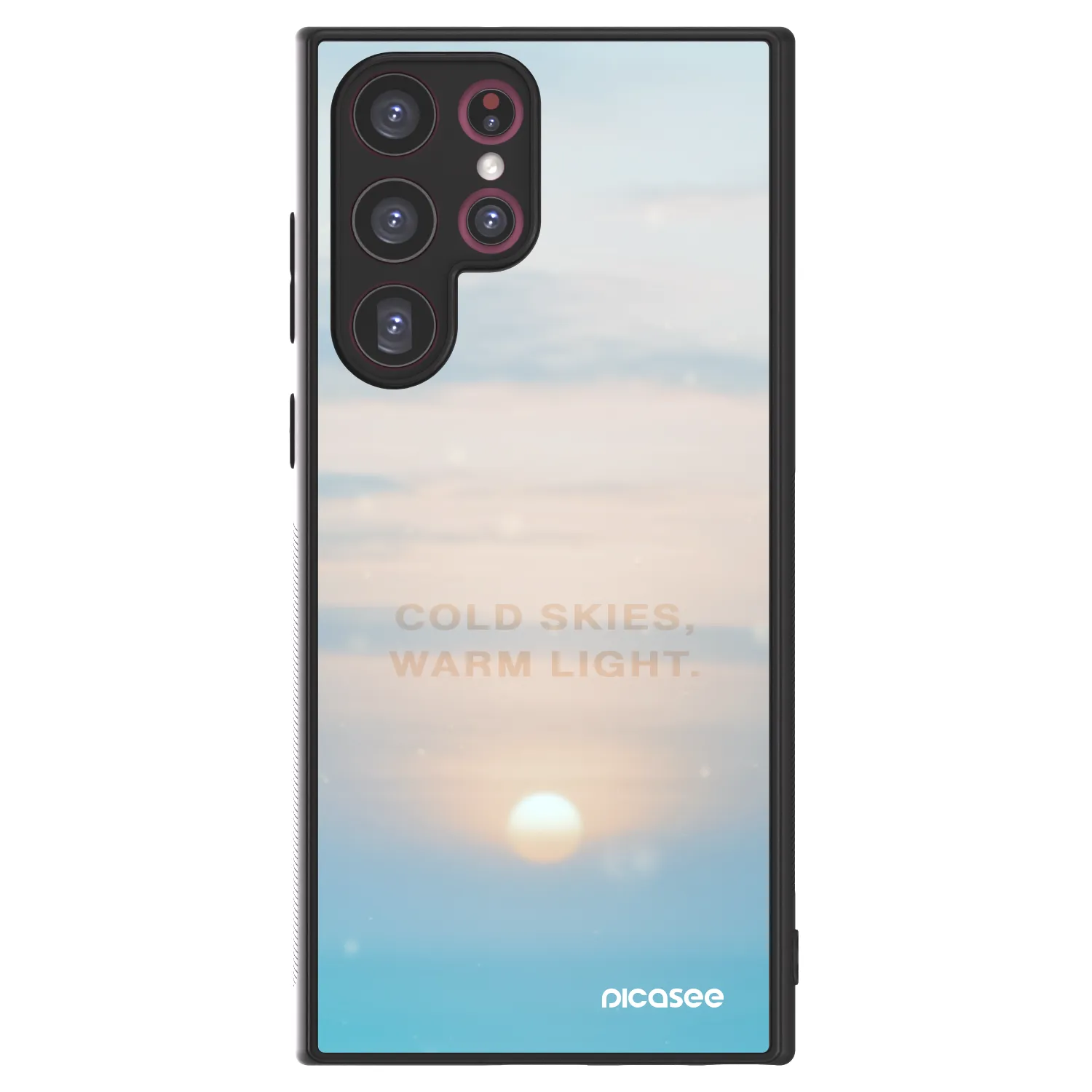 Picasee ULTIMATE CASE PowerShare za Samsung Galaxy S22 Ultra 5G - COLD SKIES