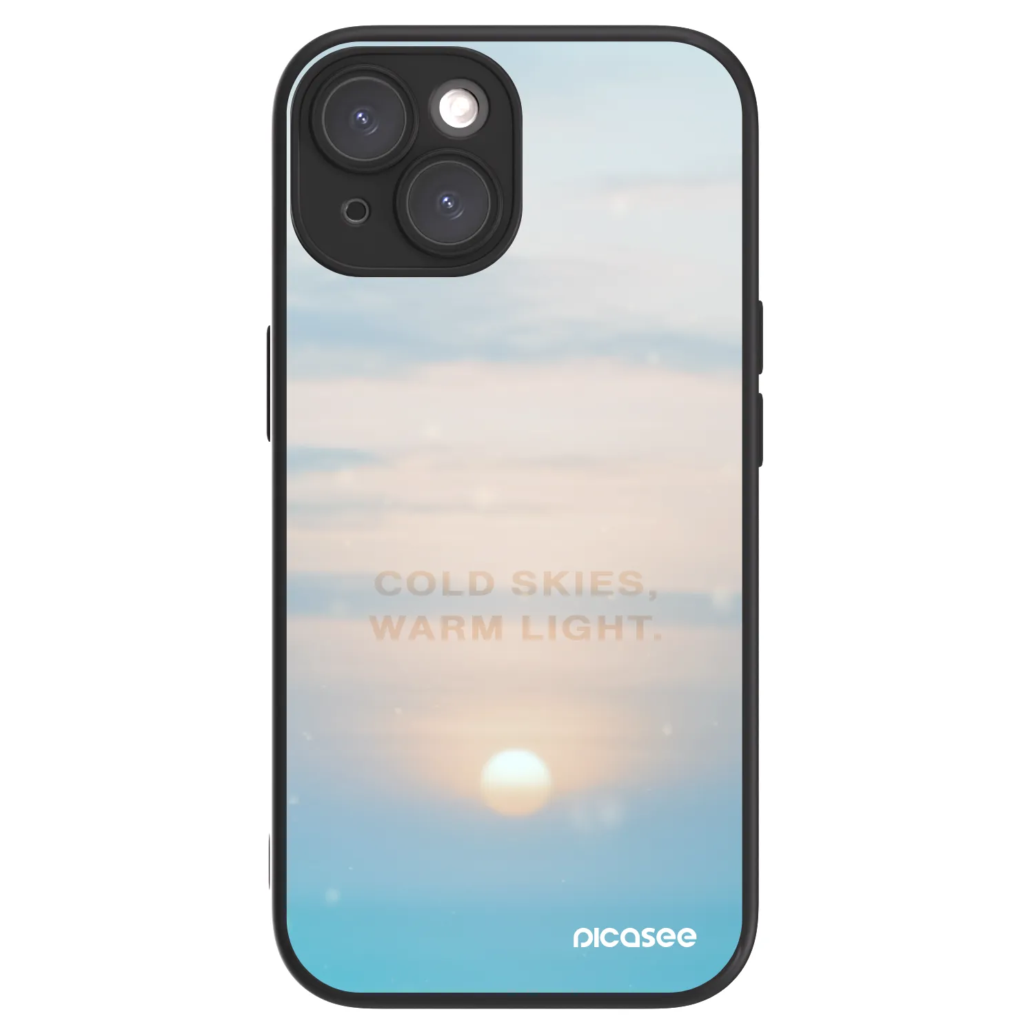 Picasee ULTIMATE CASE MagSafe za Apple iPhone 15 - COLD SKIES