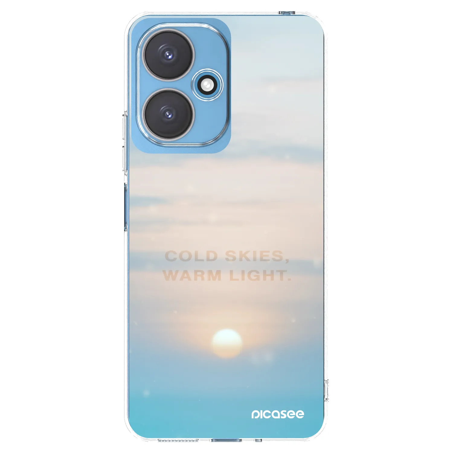 Picasee silikonski prozorni ovitek za Xiaomi Redmi 13C 5G - COLD SKIES
