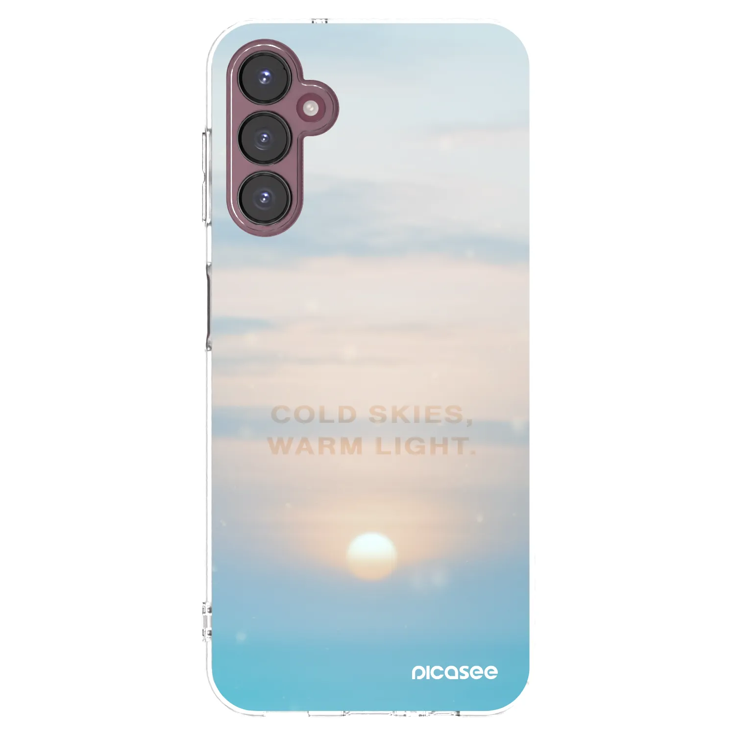 Picasee silikonski prozorni ovitek za Samsung Galaxy A05s A057G - COLD SKIES