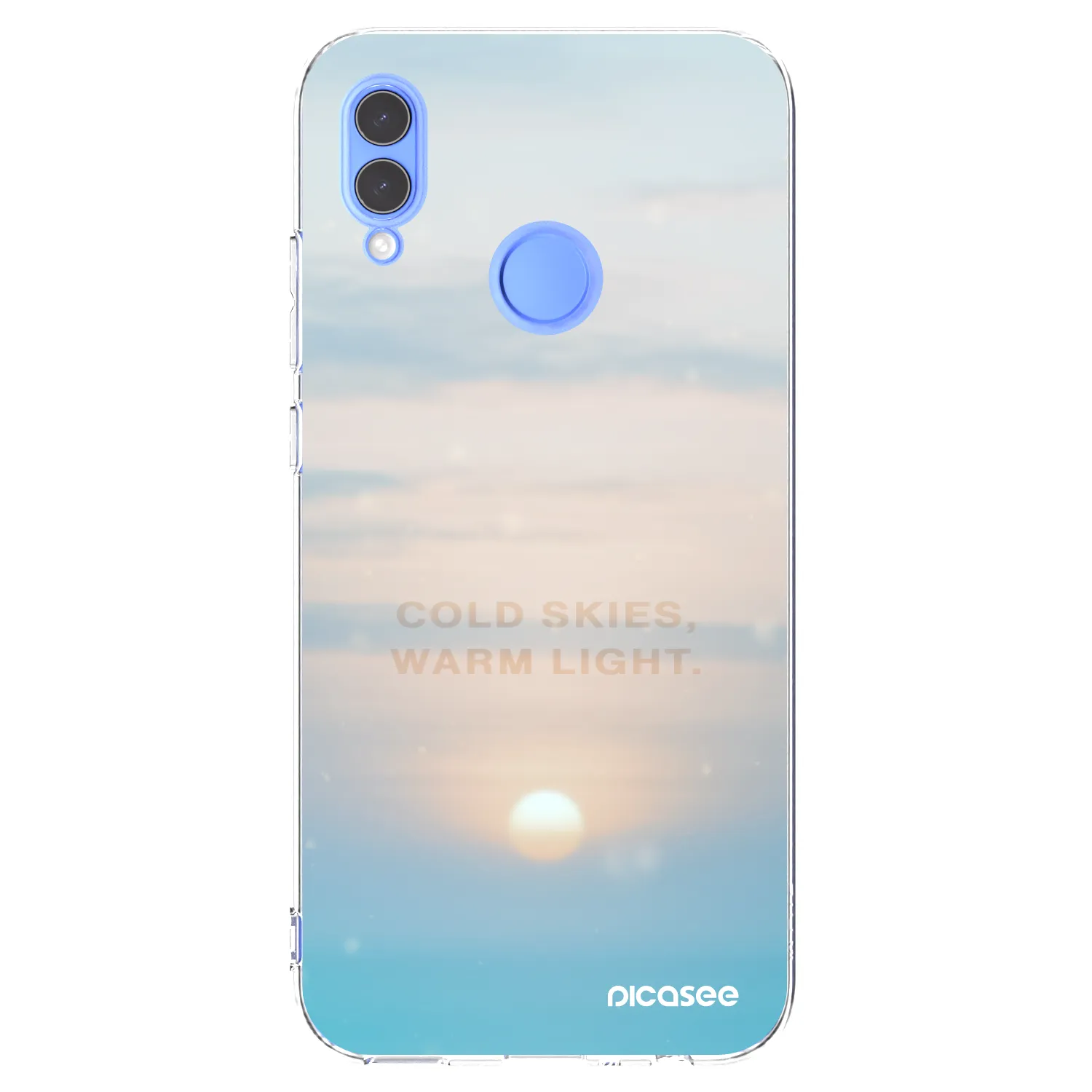 Picasee silikonski prozorni ovitek za Honor 10 Lite - COLD SKIES
