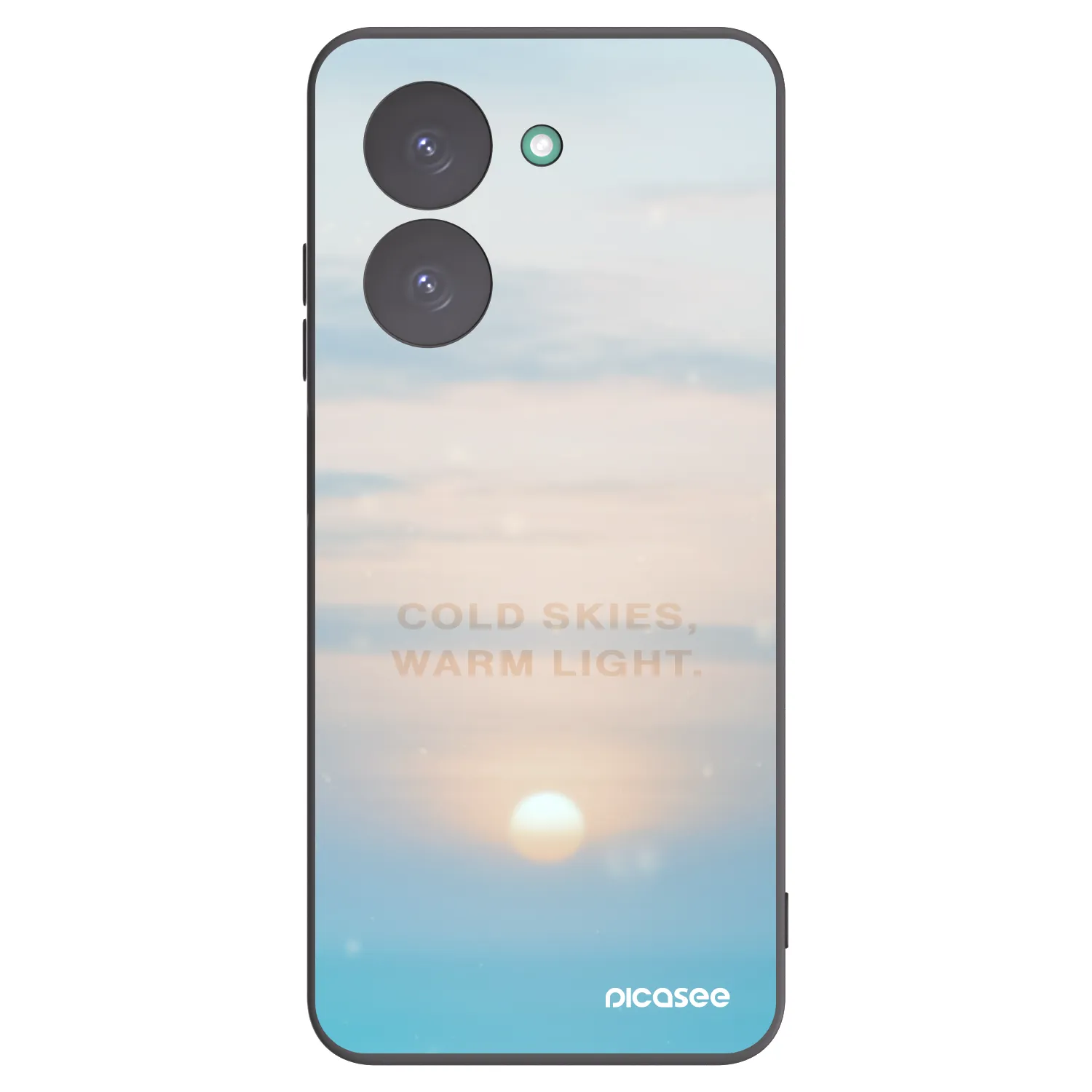 Picasee silikonski črni ovitek za Xiaomi Redmi A5 - COLD SKIES