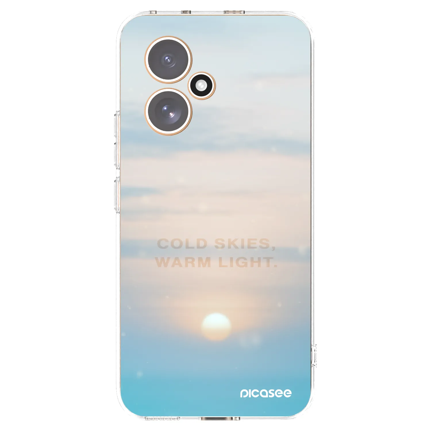 Picasee silikonski prozorni ovitek za Honor 400 5G - COLD SKIES