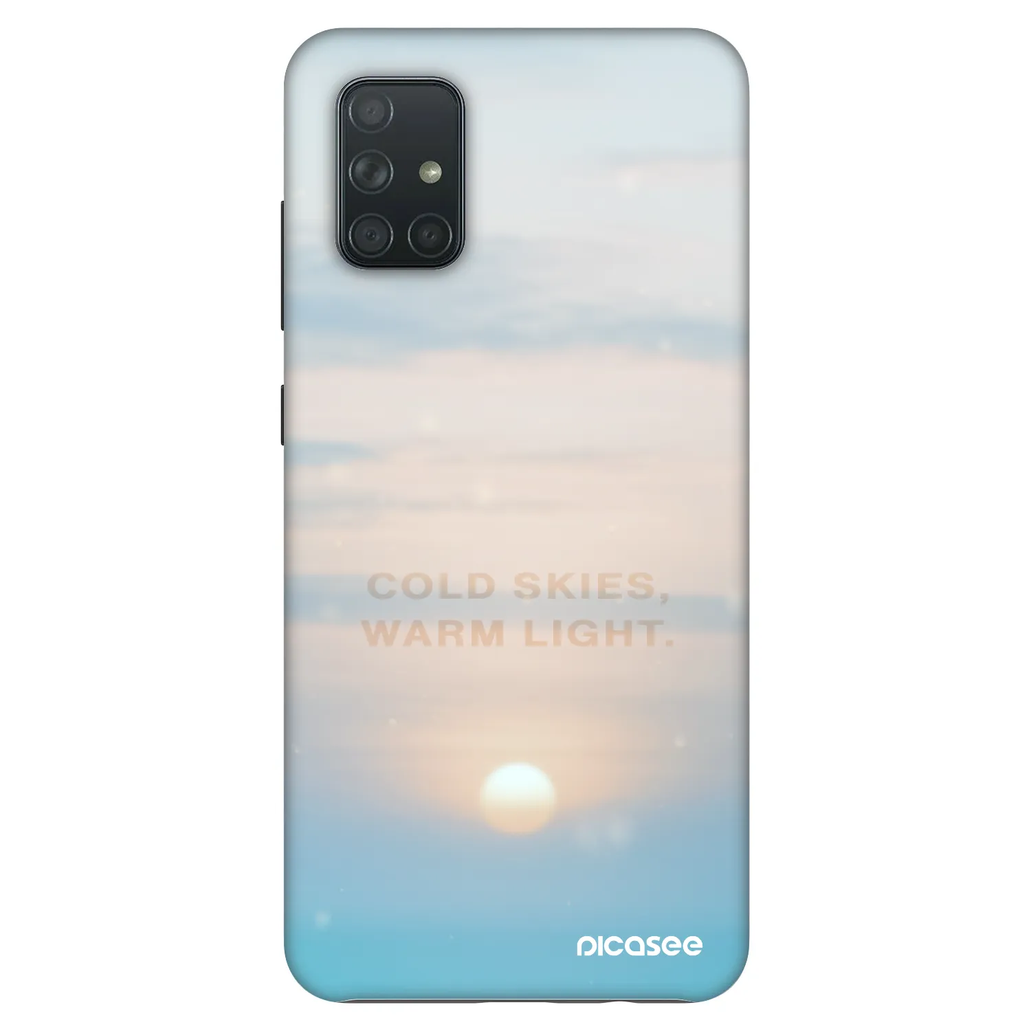 Picasee Fashion Case za Samsung Galaxy A71 A715F - COLD SKIES