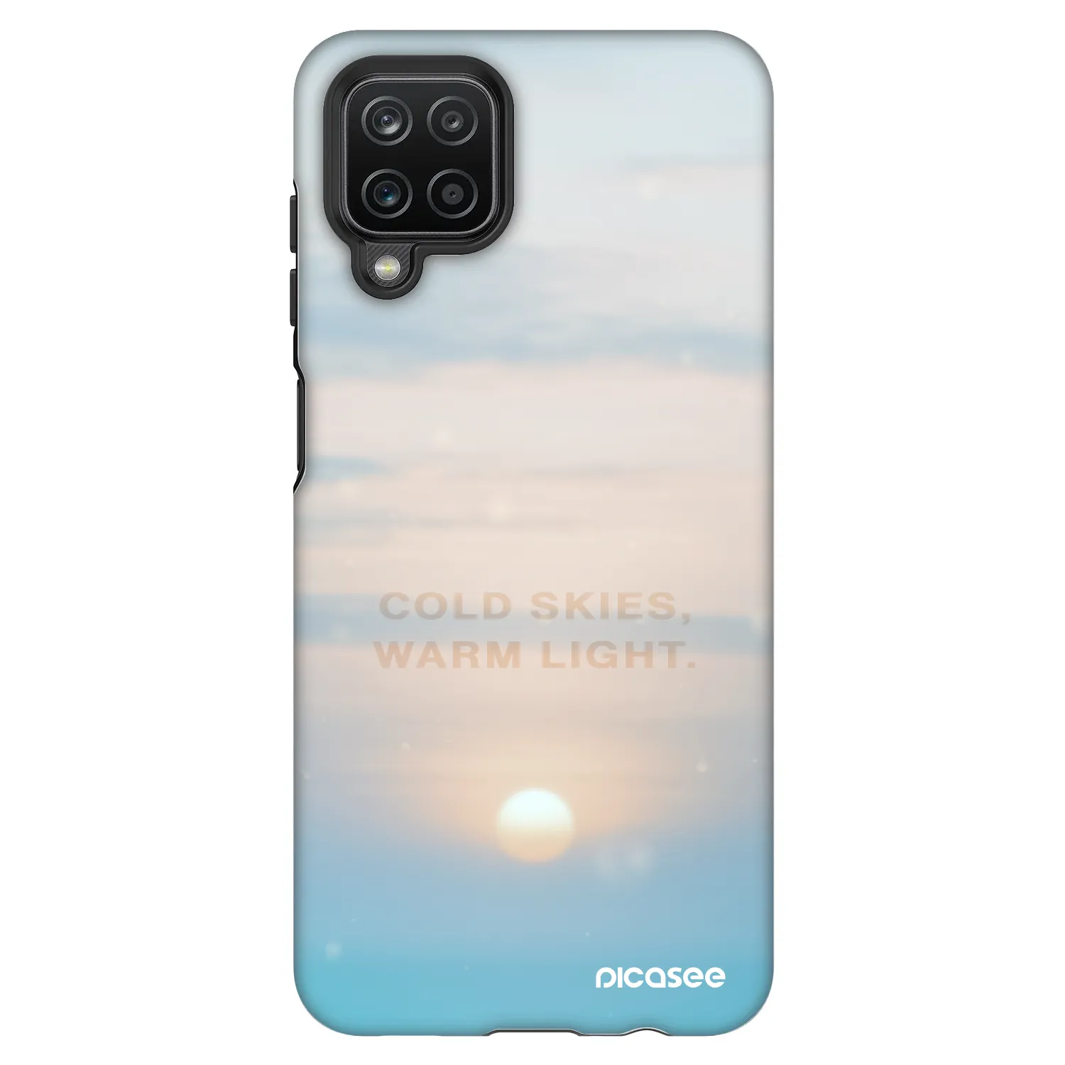 Picasee Fashion Case za Samsung Galaxy A12 A125F - COLD SKIES