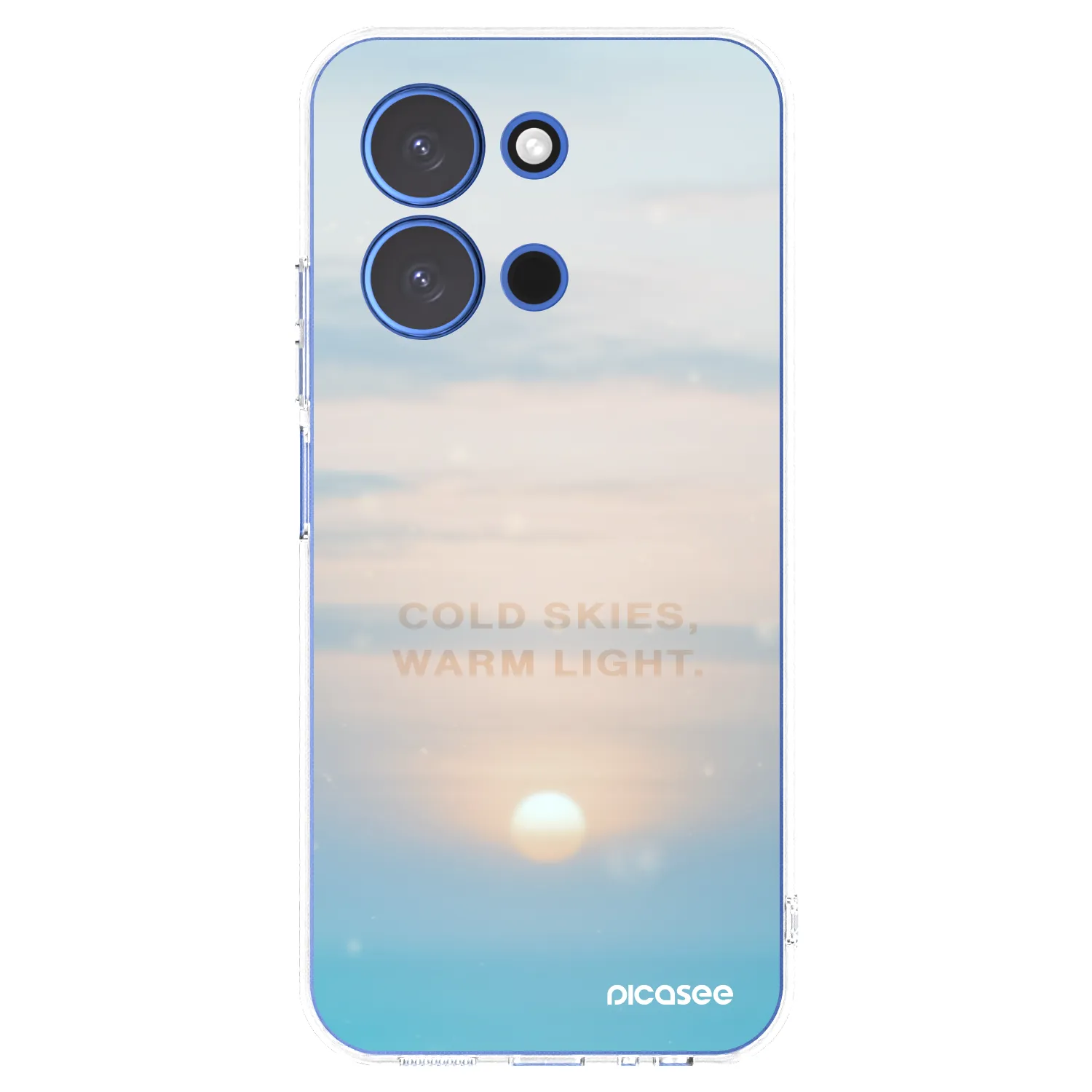 Picasee silikonski prozorni ovitek za Xiaomi Redmi 15C 4G - COLD SKIES