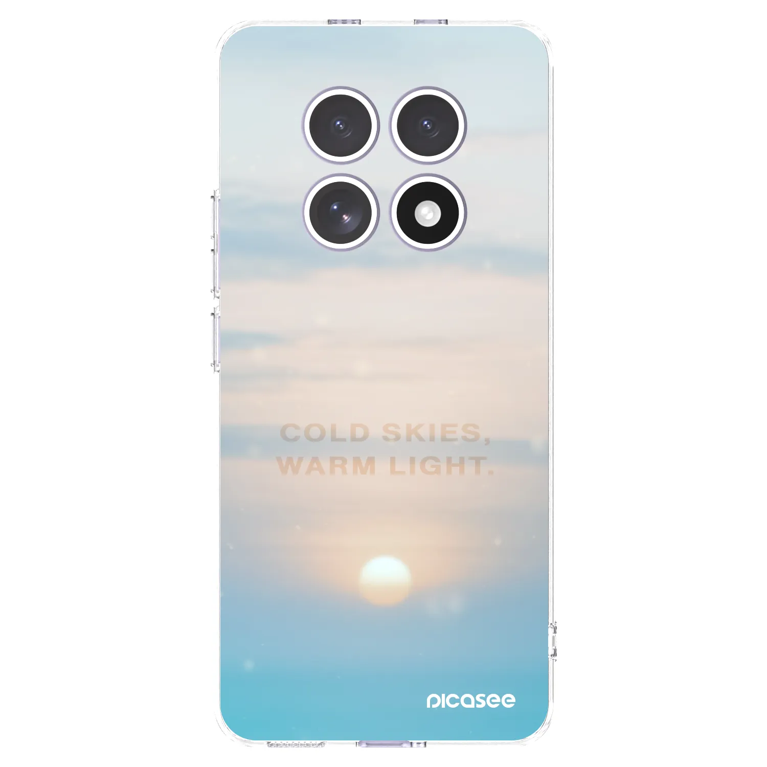 Picasee silikonski prozorni ovitek za Xiaomi Redmi Note 15 - COLD SKIES