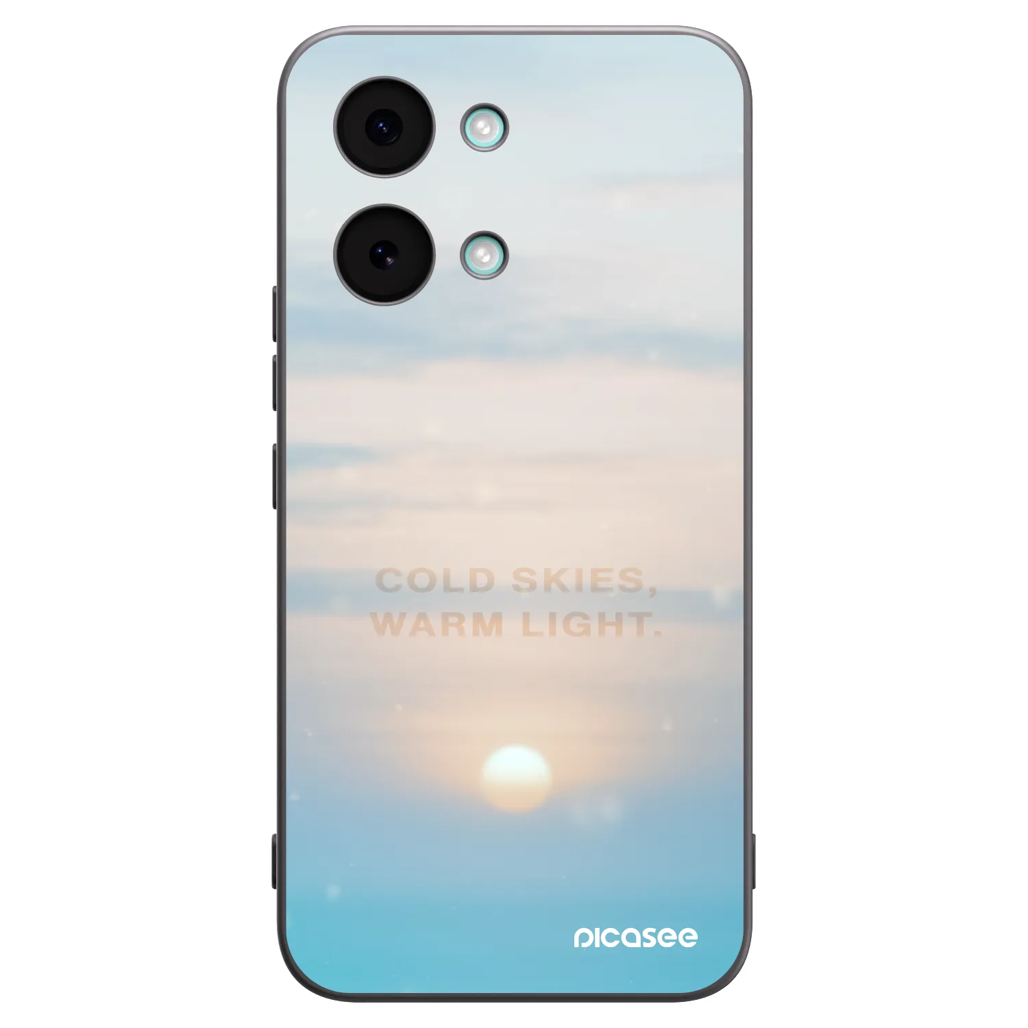 Picasee silikonski črni ovitek za Xiaomi Poco X8 Pro Max - COLD SKIES