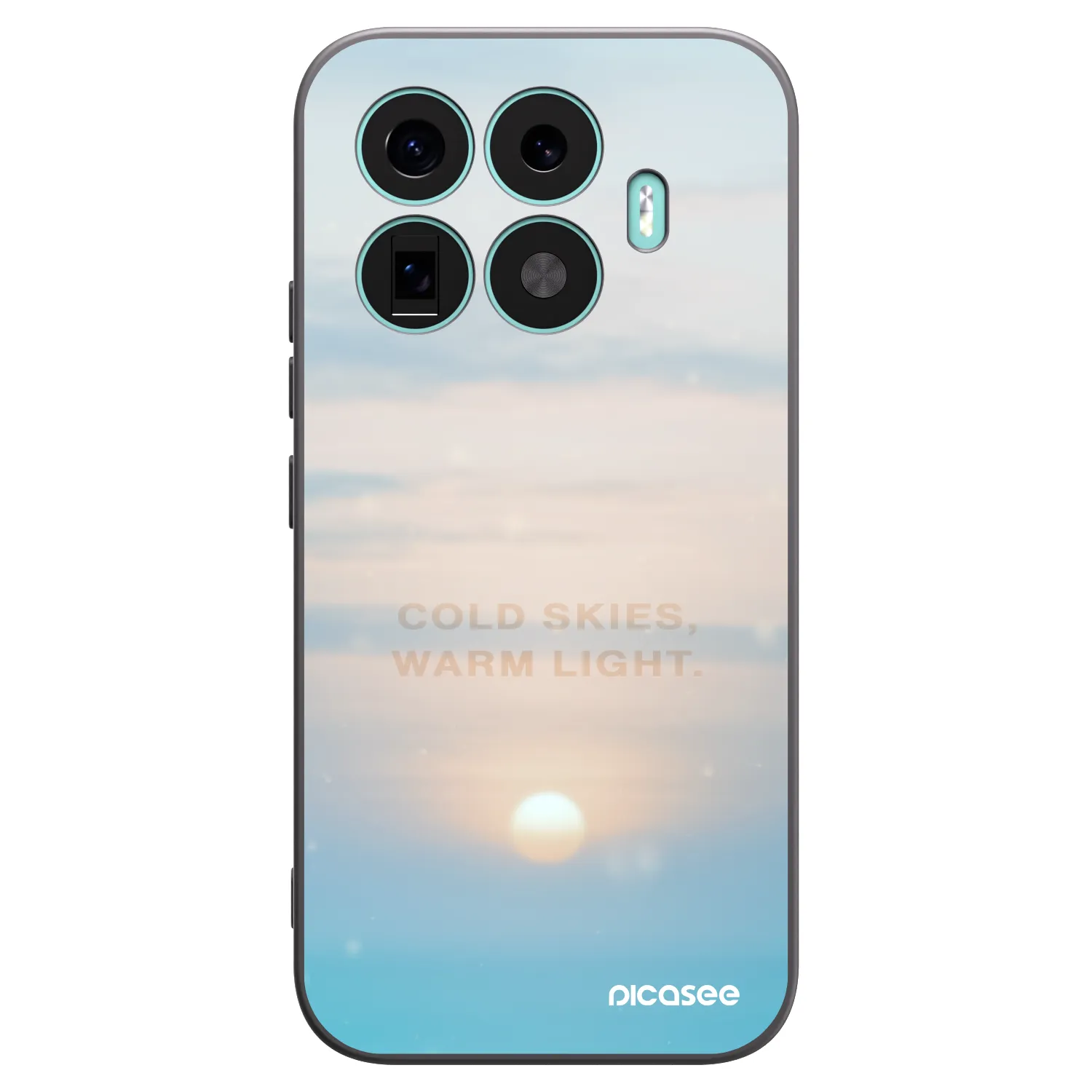 Picasee silikonski črni ovitek za Xiaomi 17T - COLD SKIES