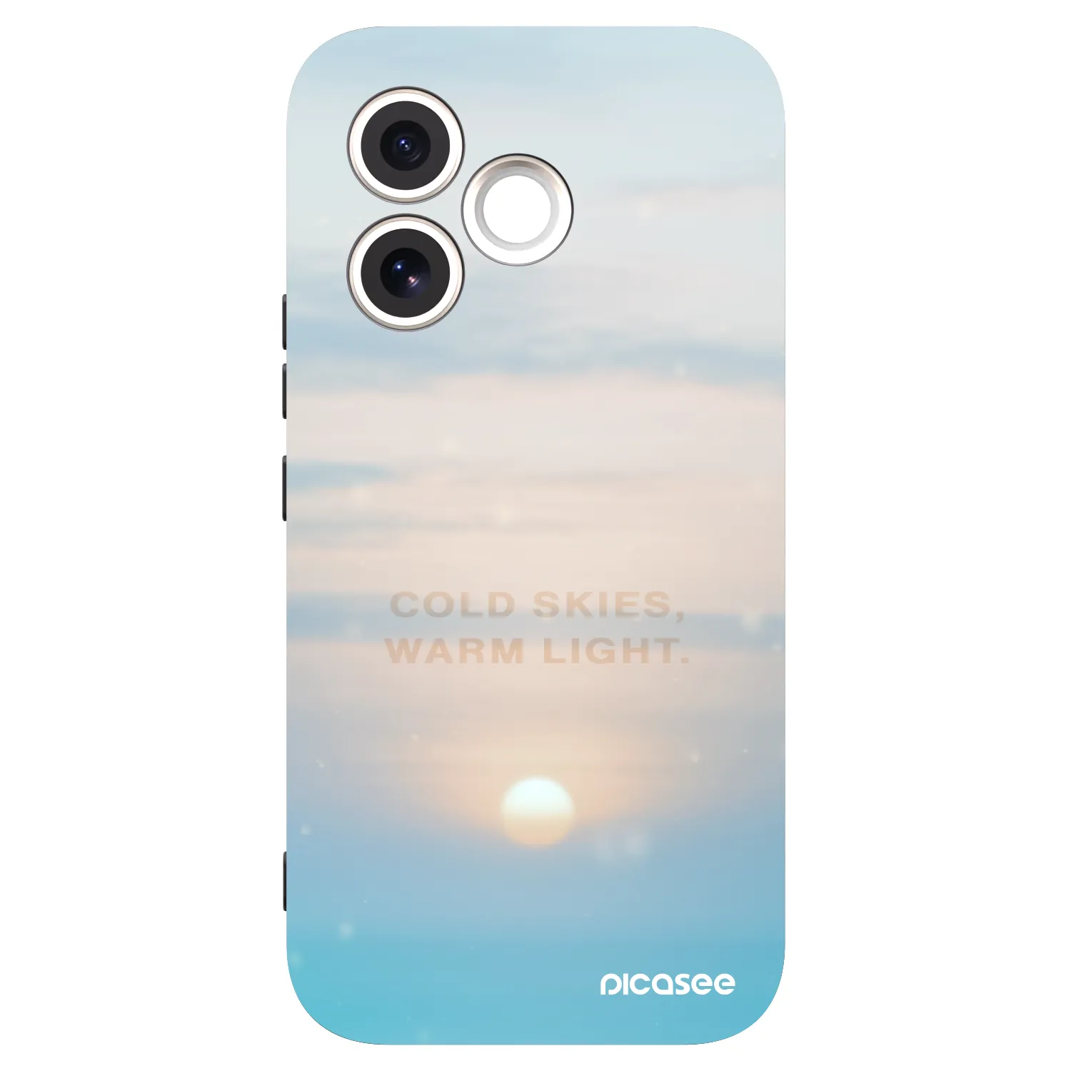 Picasee silikonski črni ovitek za Honor 600 Lite - COLD SKIES