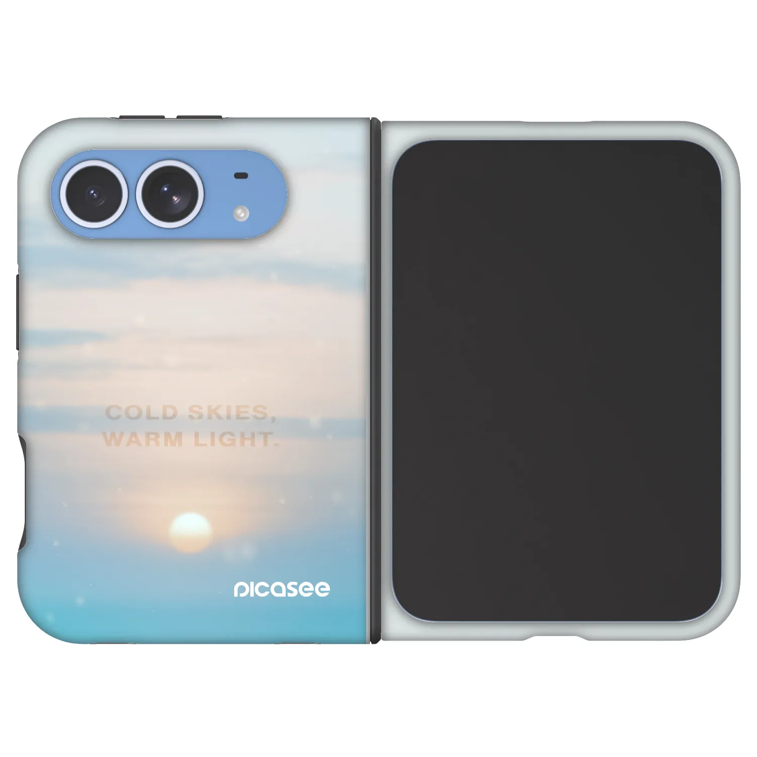 Picasee Fashion Case MagSafe za Apple iPhone Duo - COLD SKIES
