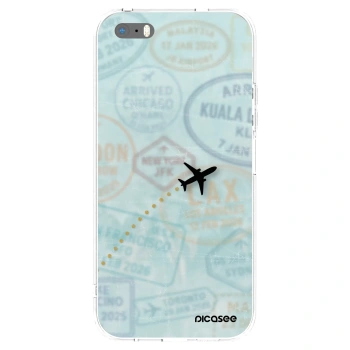 Picasee silikonski prozorni ovitek za Apple iPhone 6 Plus/6S Plus - FLIGHT PATH