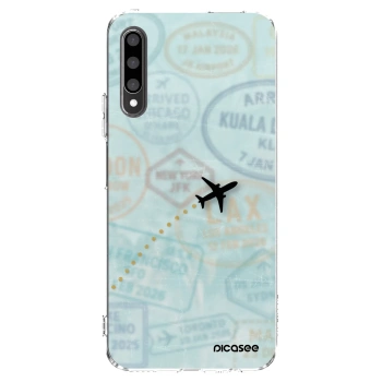 Picasee silikonski prozorni ovitek za Honor 9X Pro - FLIGHT PATH