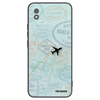 Picasee silikonski črni ovitek za Realme C11 (2021) - FLIGHT PATH