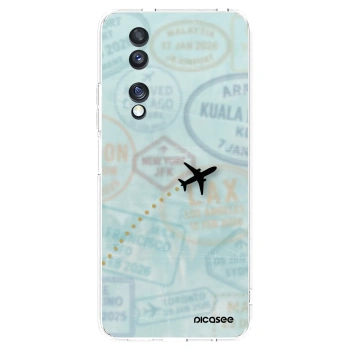 Picasee silikonski prozorni ovitek za Honor 70 - FLIGHT PATH