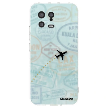 Picasee silikonski prozorni ovitek za Xiaomi 13 - FLIGHT PATH