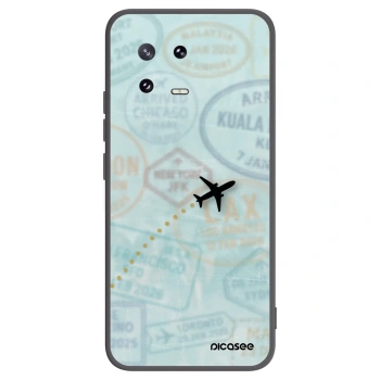 Picasee silikonski črni ovitek za Xiaomi 13 Pro - FLIGHT PATH