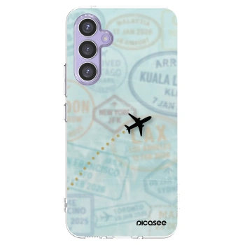 Picasee silikonski prozorni ovitek za Samsung Galaxy A54 5G A546B - FLIGHT PATH