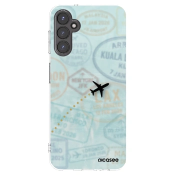 Picasee silikonski prozorni ovitek za Samsung Galaxy A14 4G A145R - FLIGHT PATH