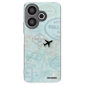 Picasee silikonski prozorni ovitek za Xiaomi Redmi 13 4G - FLIGHT PATH