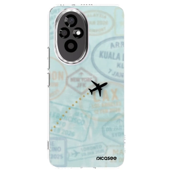 Picasee silikonski prozorni ovitek za Honor 200 5G - FLIGHT PATH