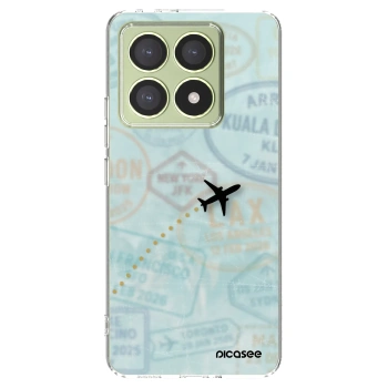 Picasee silikonski prozorni ovitek za Xiaomi 14T - FLIGHT PATH