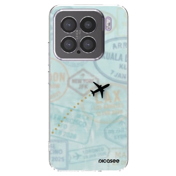 Picasee silikonski prozorni ovitek za Xiaomi 15 - FLIGHT PATH