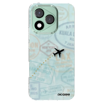 Picasee silikonski prozorni ovitek za Honor 400 Lite 5G - FLIGHT PATH