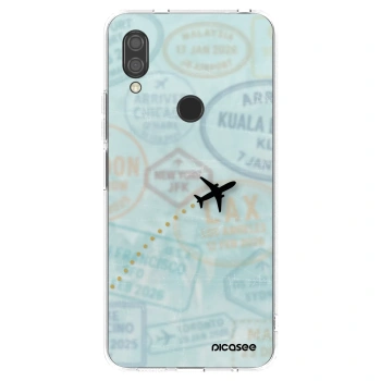 Picasee silikonski prozorni ovitek za Xiaomi Redmi 7 - FLIGHT PATH