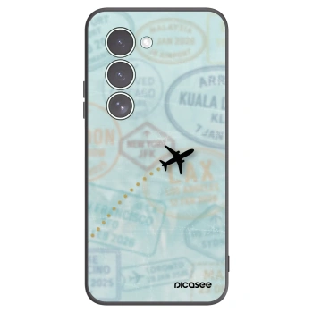 Picasee silikonski črni ovitek za Xiaomi Redmi 15 5G - FLIGHT PATH