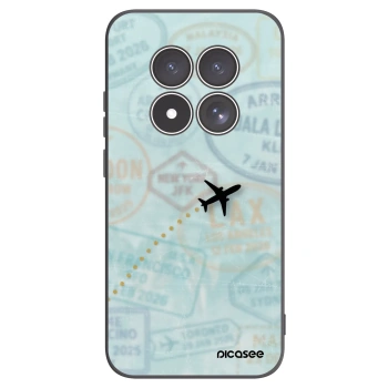 Picasee silikonski črni ovitek za Xiaomi Redmi Note 15 Pro 4G - FLIGHT PATH