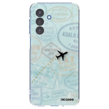 Picasee silikonski prozorni ovitek za Samsung Galaxy A17 5G - FLIGHT PATH