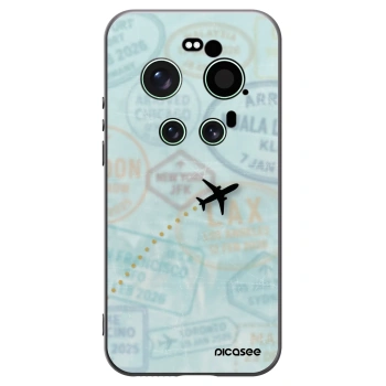 Picasee silikonski črni ovitek za Xiaomi 17 Ultra - FLIGHT PATH