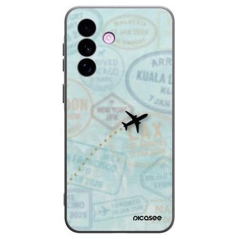 Picasee silikonski črni ovitek za Samsung Galaxy A57 5G - FLIGHT PATH