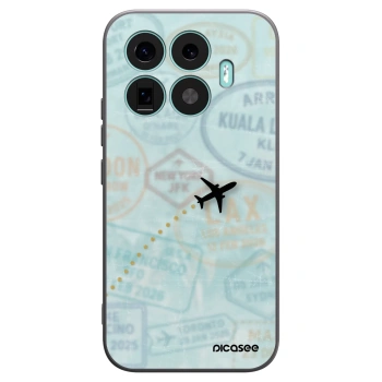 Picasee silikonski črni ovitek za Xiaomi 17T - FLIGHT PATH