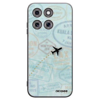 Picasee silikonski črni ovitek za Motorola Moto G77 - FLIGHT PATH