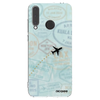 Picasee silikonski prozorni ovitek za Honor 20 Lite - FLIGHT PATH