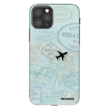 Picasee silikonski prozorni ovitek za Apple iPhone 11 Pro - FLIGHT PATH
