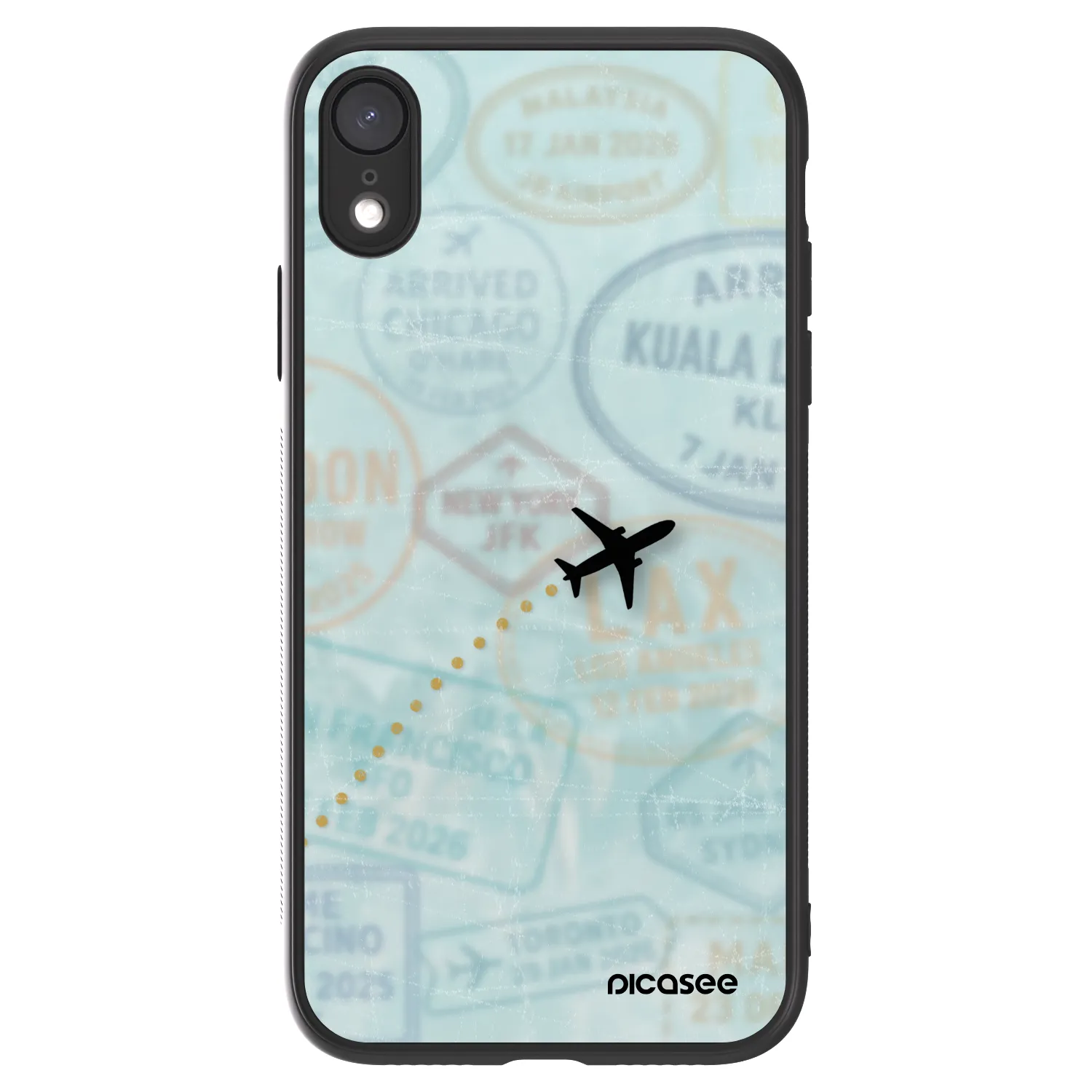 Picasee ULTIMATE CASE za Apple iPhone XR - FLIGHT PATH