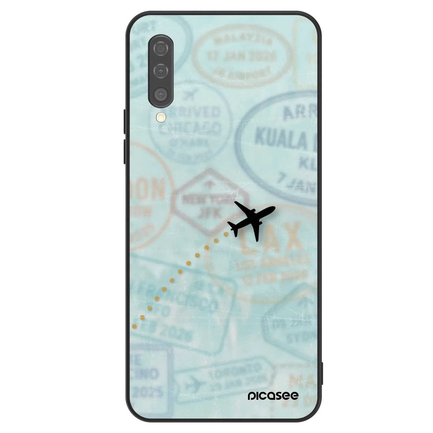 Picasee ULTIMATE CASE za Samsung Galaxy A50 A505F - FLIGHT PATH