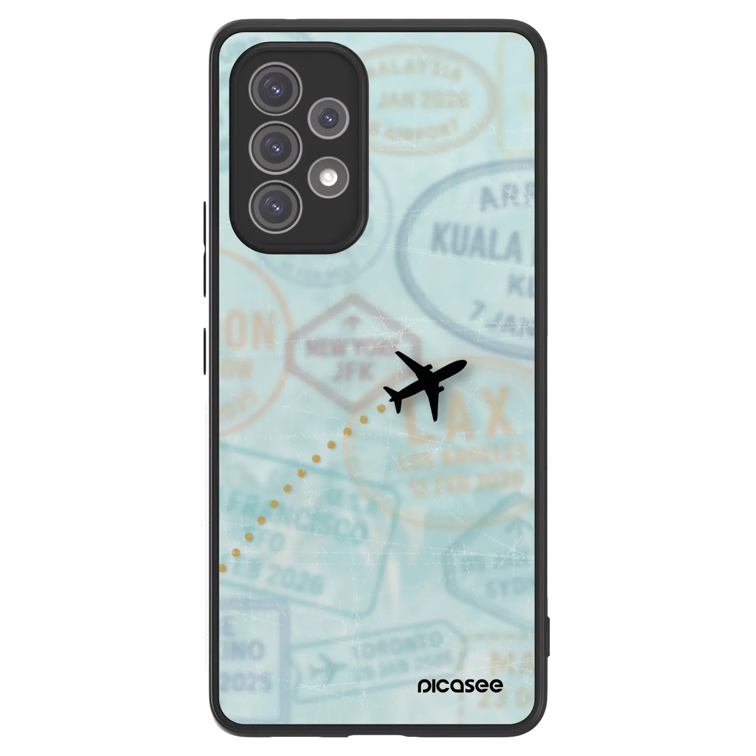 Picasee ULTIMATE CASE za Samsung Galaxy A52s 5G A528B - FLIGHT PATH