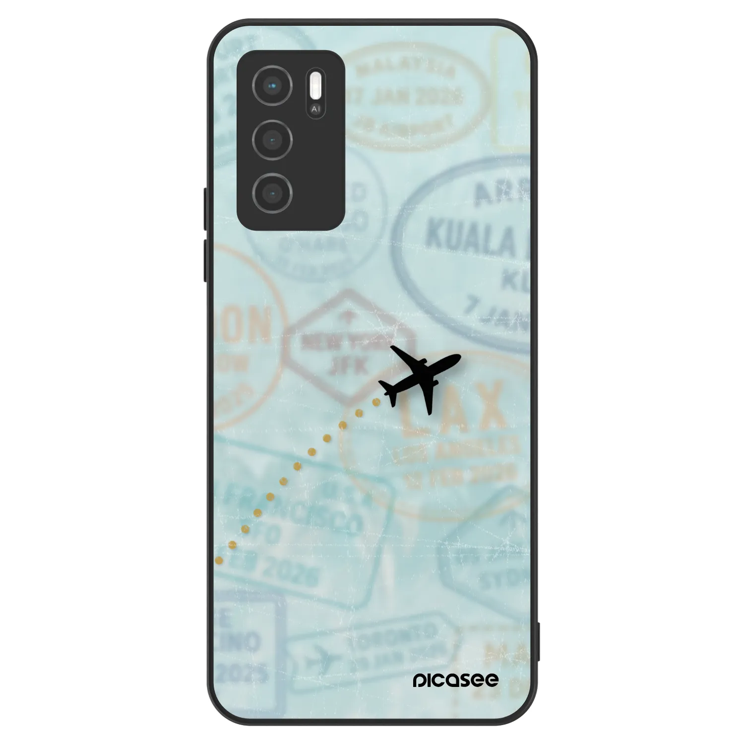 Picasee ULTIMATE CASE za OPPO A16s - FLIGHT PATH