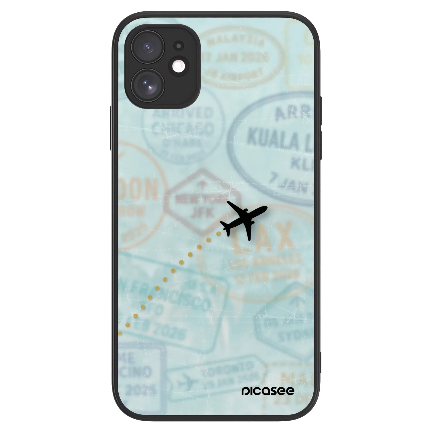 Picasee ULTIMATE CASE MagSafe za Apple iPhone 11 - FLIGHT PATH