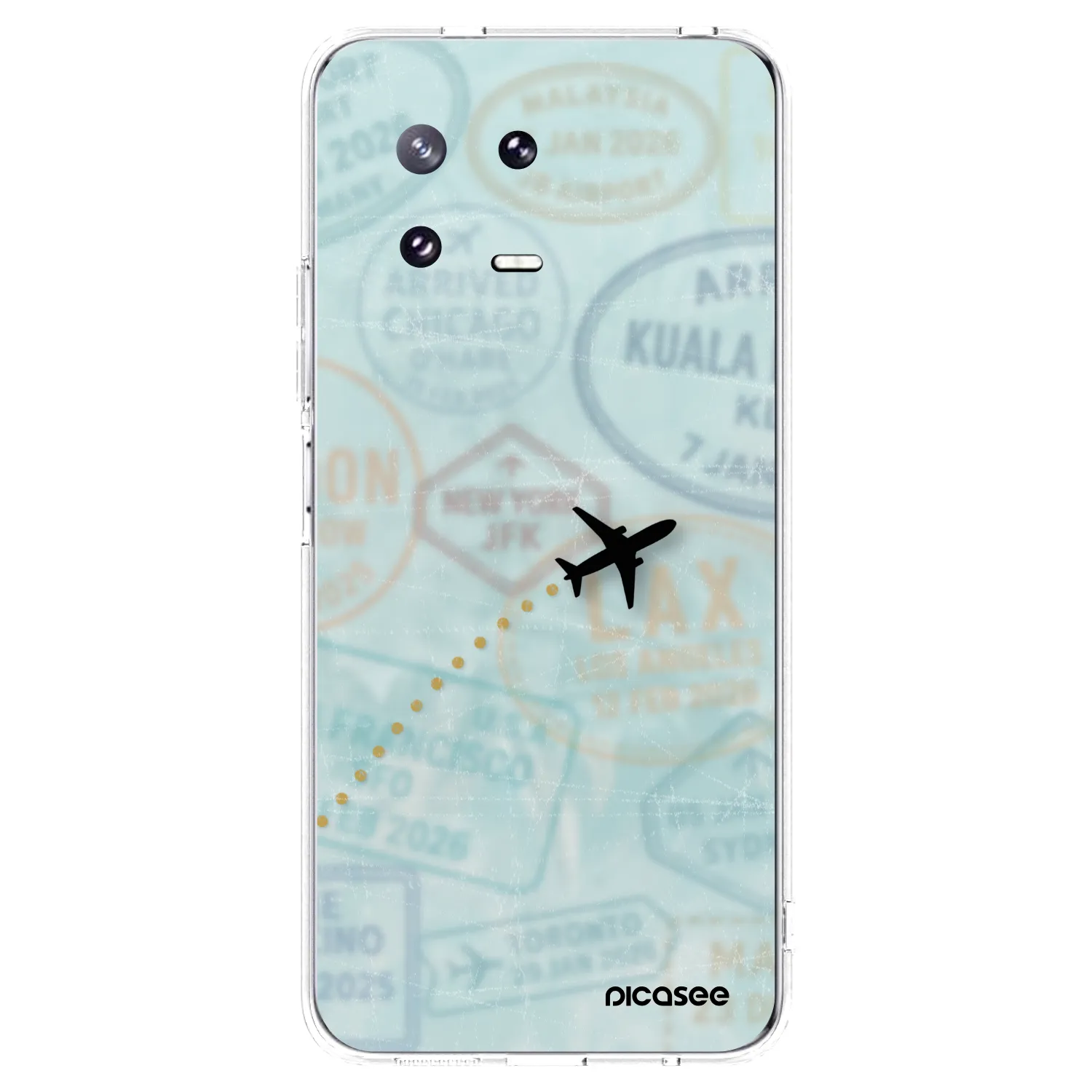 Picasee silikonski prozorni ovitek za Xiaomi 13 Pro - FLIGHT PATH