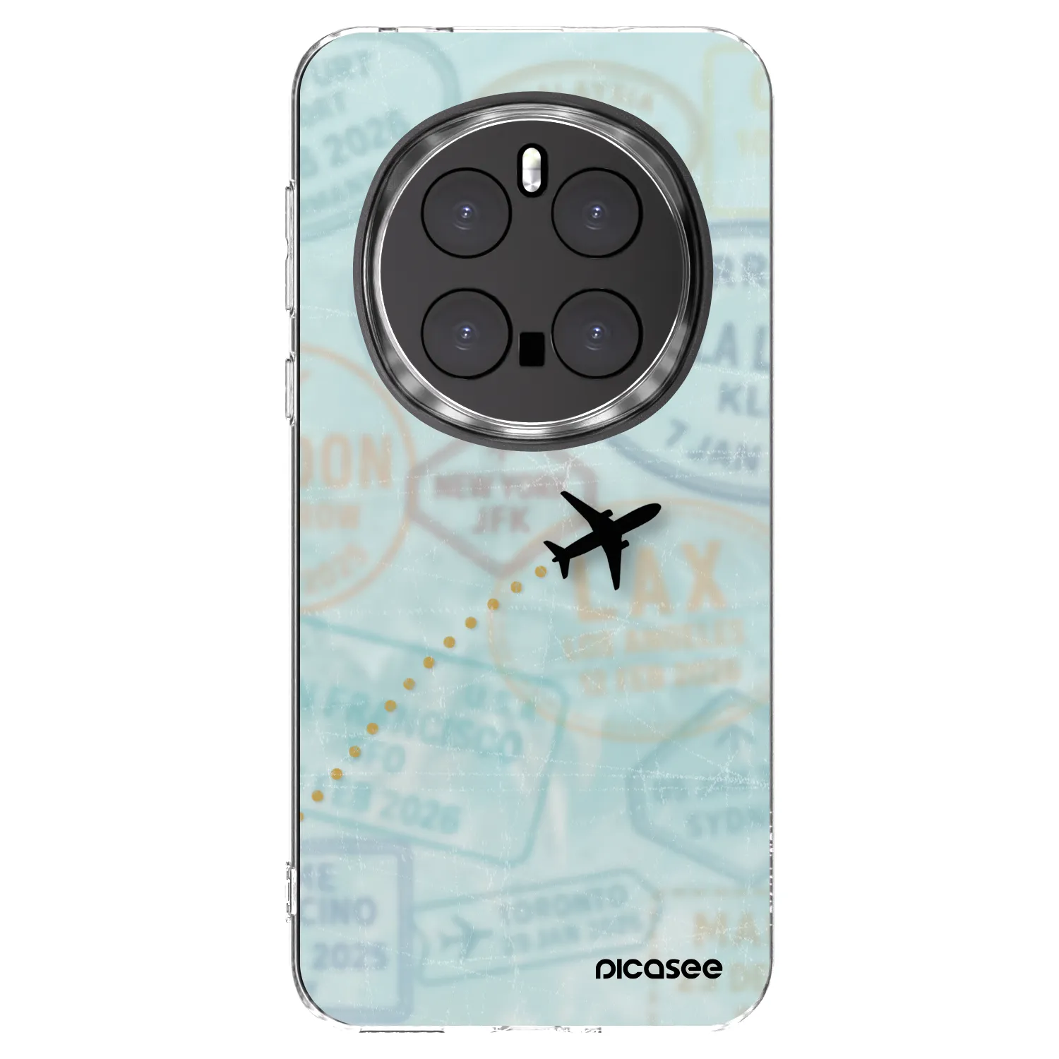 Picasee silikonski prozorni ovitek za Honor Magic7 Pro 5G - FLIGHT PATH