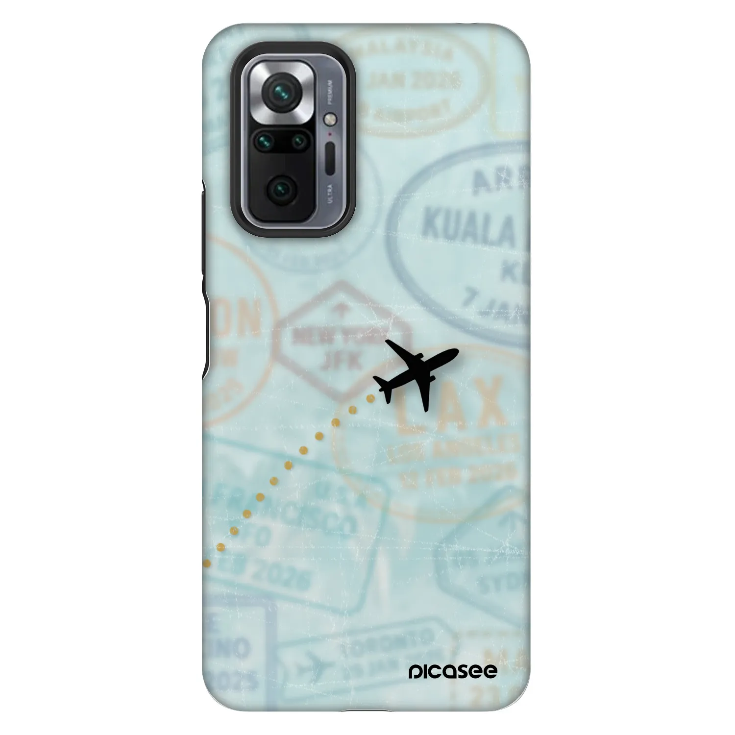 Picasee Fashion Case za Xiaomi Redmi Note 10 Pro - FLIGHT PATH
