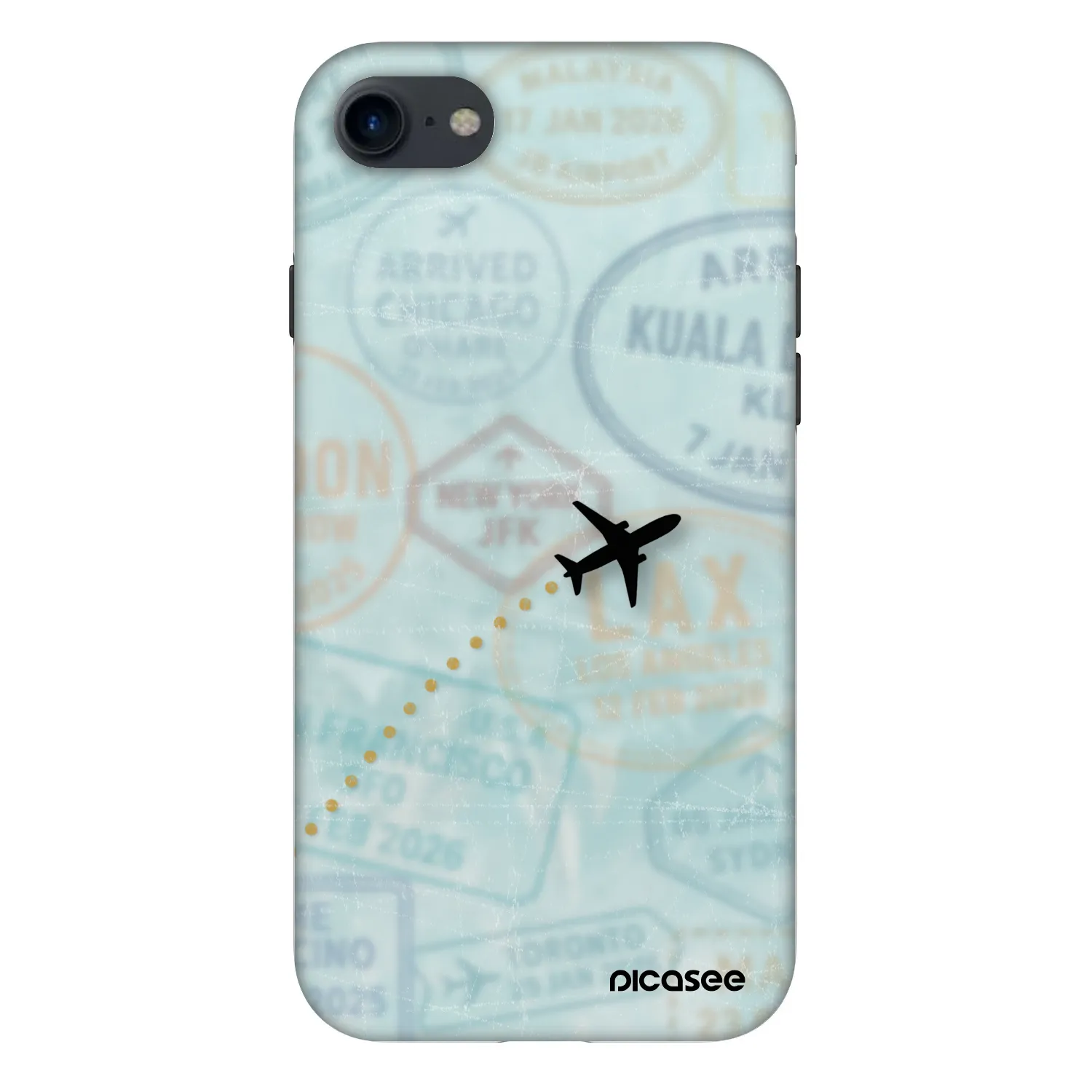 Picasee Fashion Case za Apple iPhone 8 - FLIGHT PATH