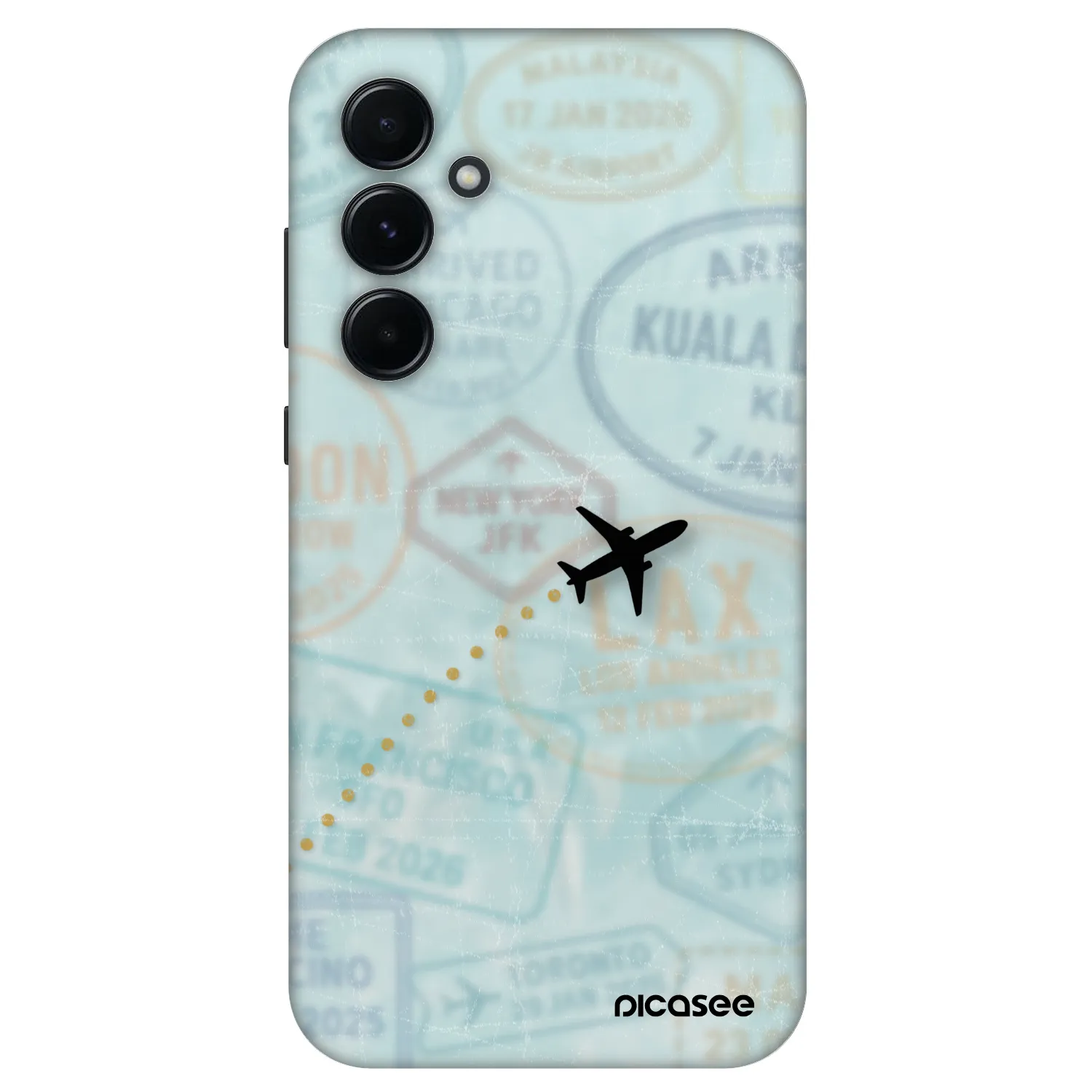 Picasee Fashion Case za Samsung Galaxy A55 5G A556B - FLIGHT PATH